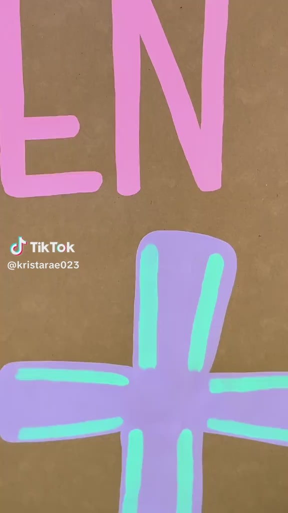 Vertical Easter Banner